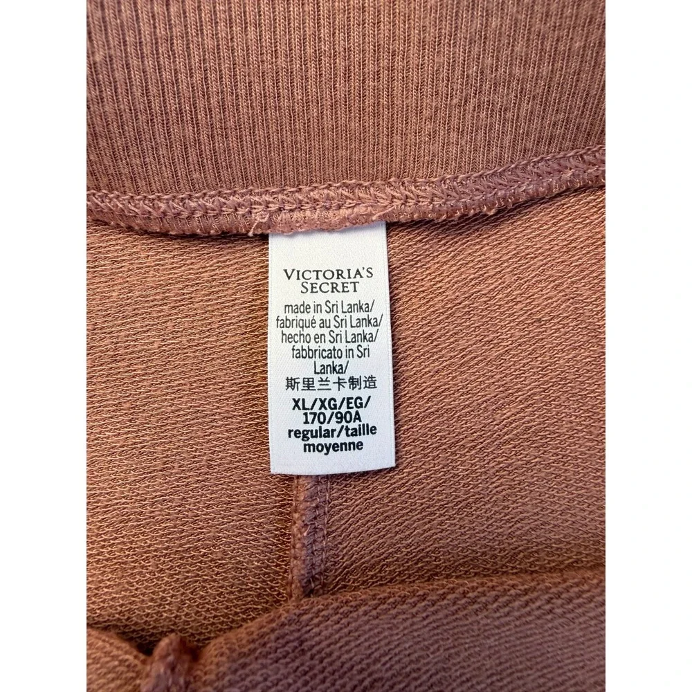 Victoria's Secret Lounge Set XL Pink Modal V-Neck Tunic Jogger Pajamas 2PC Sleep